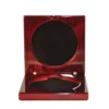 Cherry medal case with res / ilient construction
