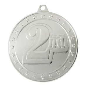 Silver medal - 2nd with iron construction