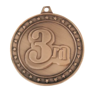 Bronze medal - 3rd with iron construction