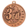 Bronze 3rd place wayfare with metal construction