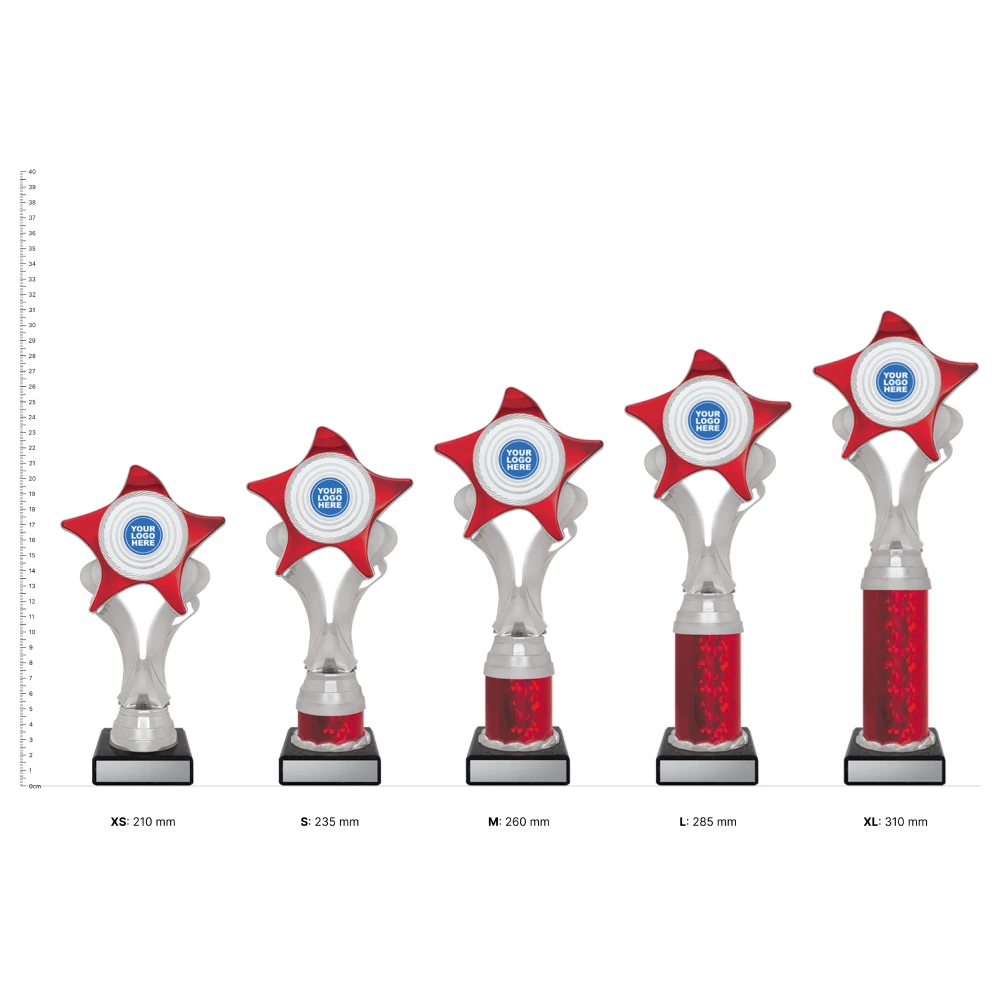 Athena - Red trophies next to ruler