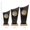 Bowling Spartan Crest trophies next to ruler