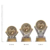 Bowls Spartan trophies next to ruler