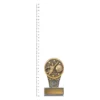 Fielding Mini IKON trophy next to ruler