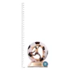 Football Male 3D Break-Thru next to ruler
