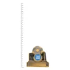 Football Mini Silver trophy next to ruler