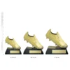 Galaxy Boot trophies next to ruler