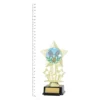 Gardening Icon Star trophy next to ruler