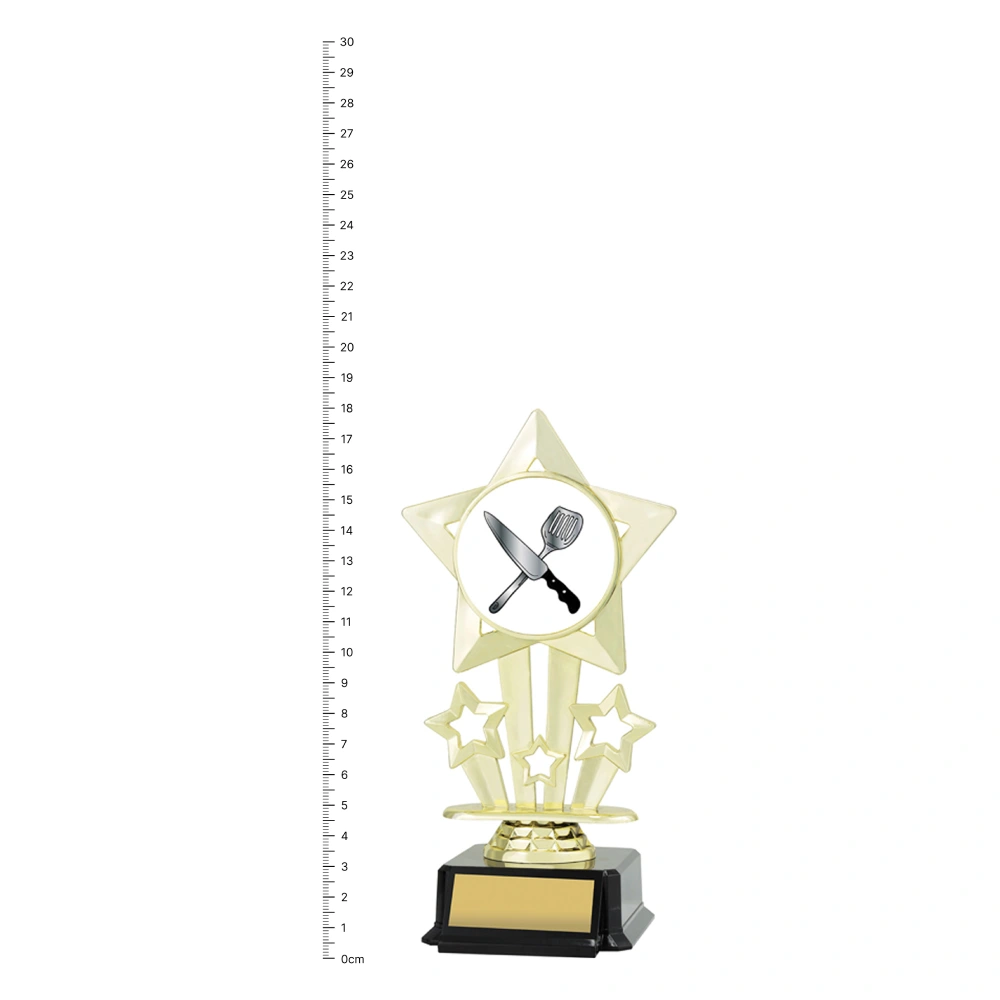 Icon Star - Cooking trophy next to ruler