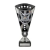 Gunmetal / black cobra cup-knowledge with plastic / marble construction
