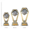 Lamp of Knowledge Hex Tower trophies next to ruler