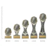 Maths Falcon Tower trophies next to ruler