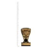Nearest The Pin Nova Mini trophy next to ruler