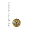 Pickleball Wayfare Medal gold next to ruler