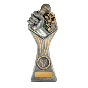 Silver / gold gladiator series-public speaking with resin construction