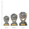 Reading Hero Series trophies next to ruler
