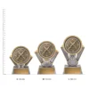Rifle Spartan trophies next to ruler