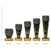 Science Fusion Cobra trophies next to ruler