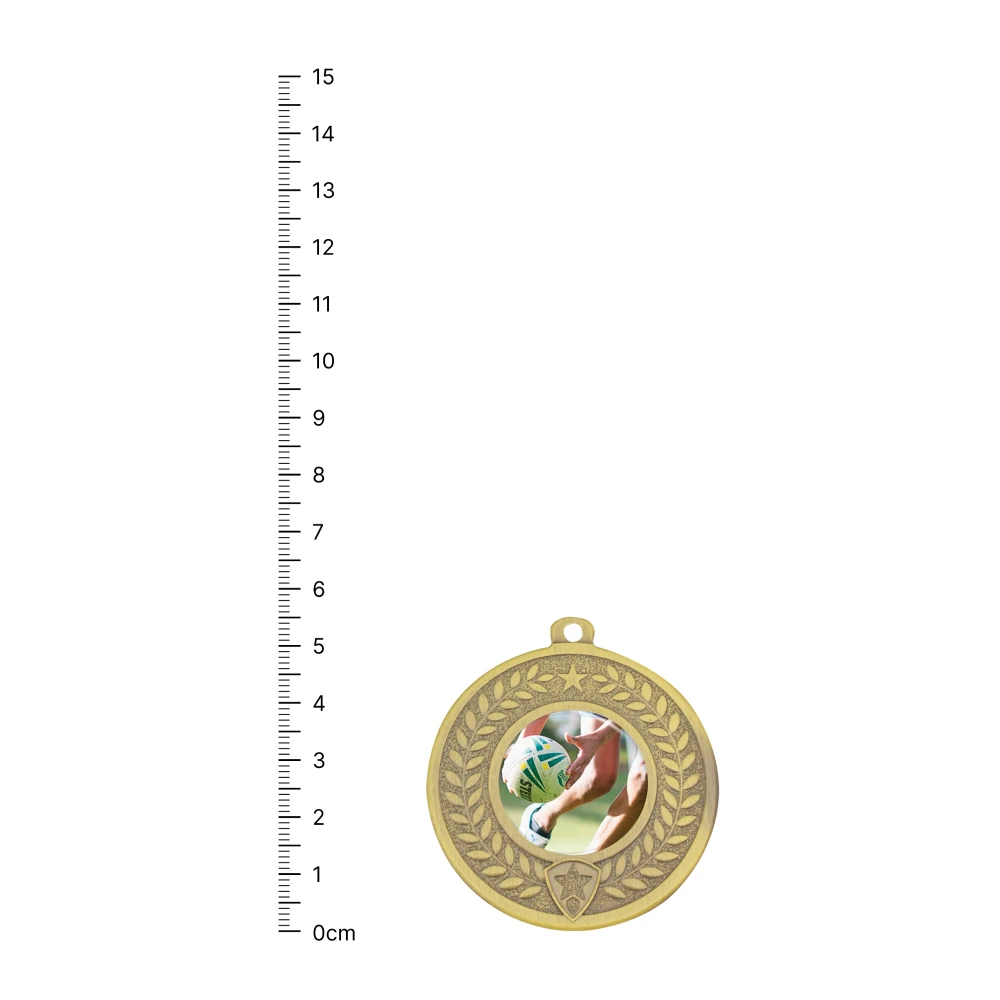Touch Distinction gold next to ruler