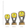 Trivia Polaris Colour trophies next to ruler