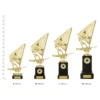 Windsurfer on Column trophies next to ruler