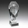 Achievement diamond optical with crystal construction