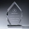 Acrylic arrow with acrylic construction