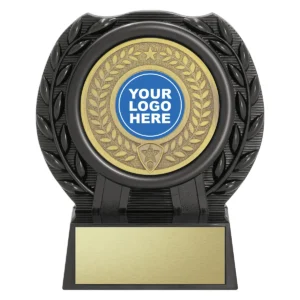 Black acumen - medal holder with plastic construction