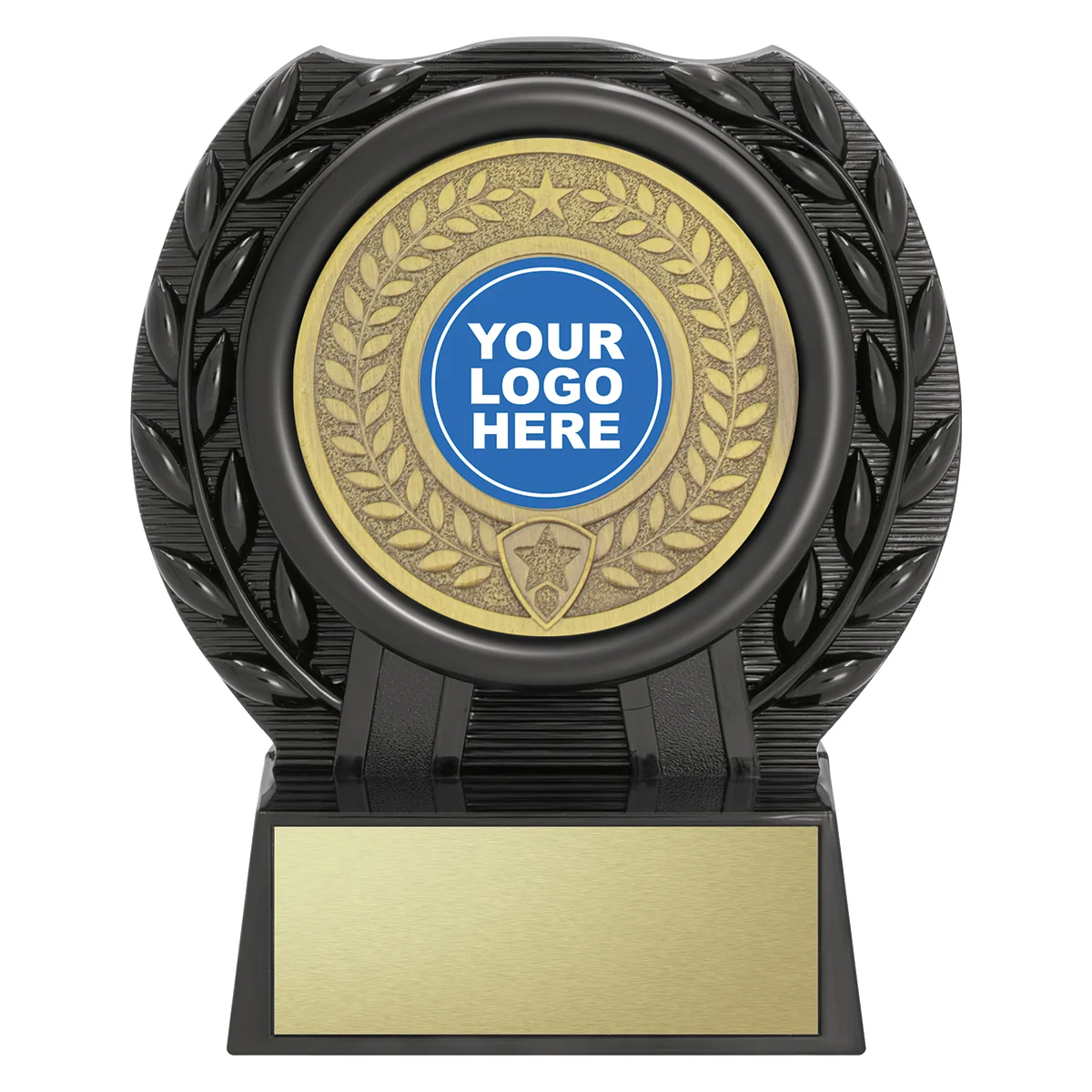 Black acumen - medal holder with plastic construction