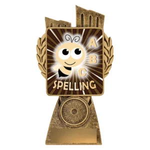 Gold antique gold lynx - spelling with resin construction
