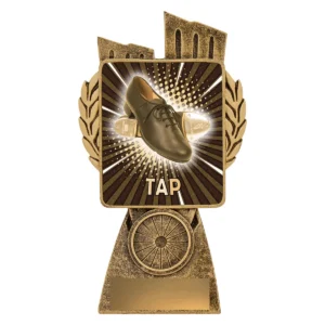 Gold antique gold lynx - tap with resin construction