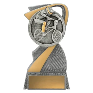 Silver arclight - bmx with resin construction