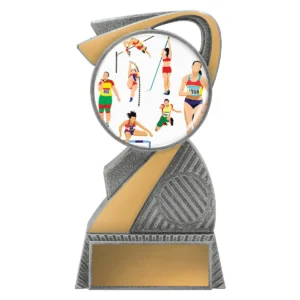 Silver arclight colour - track & field with plastic construction