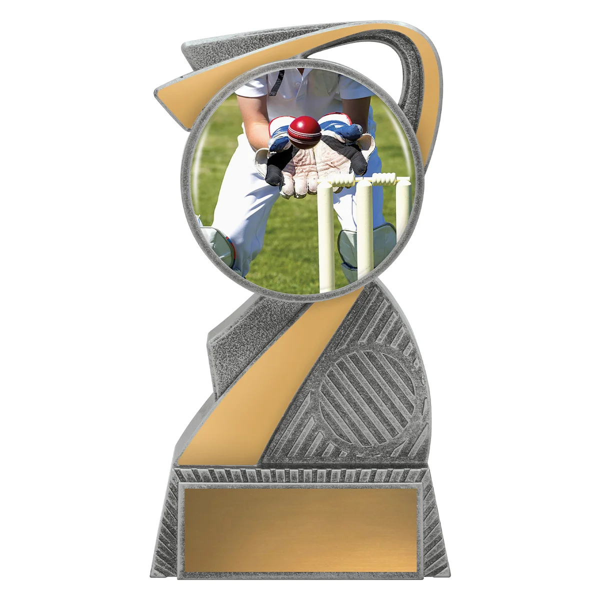 Silver arclight colour - wicketkeeper with plastic construction