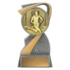 Silver / gold arclight gold - male footy with plastic / metal construction