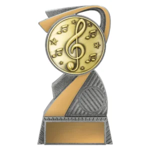 Silver / gold arclight gold - music with plastic / metal construction