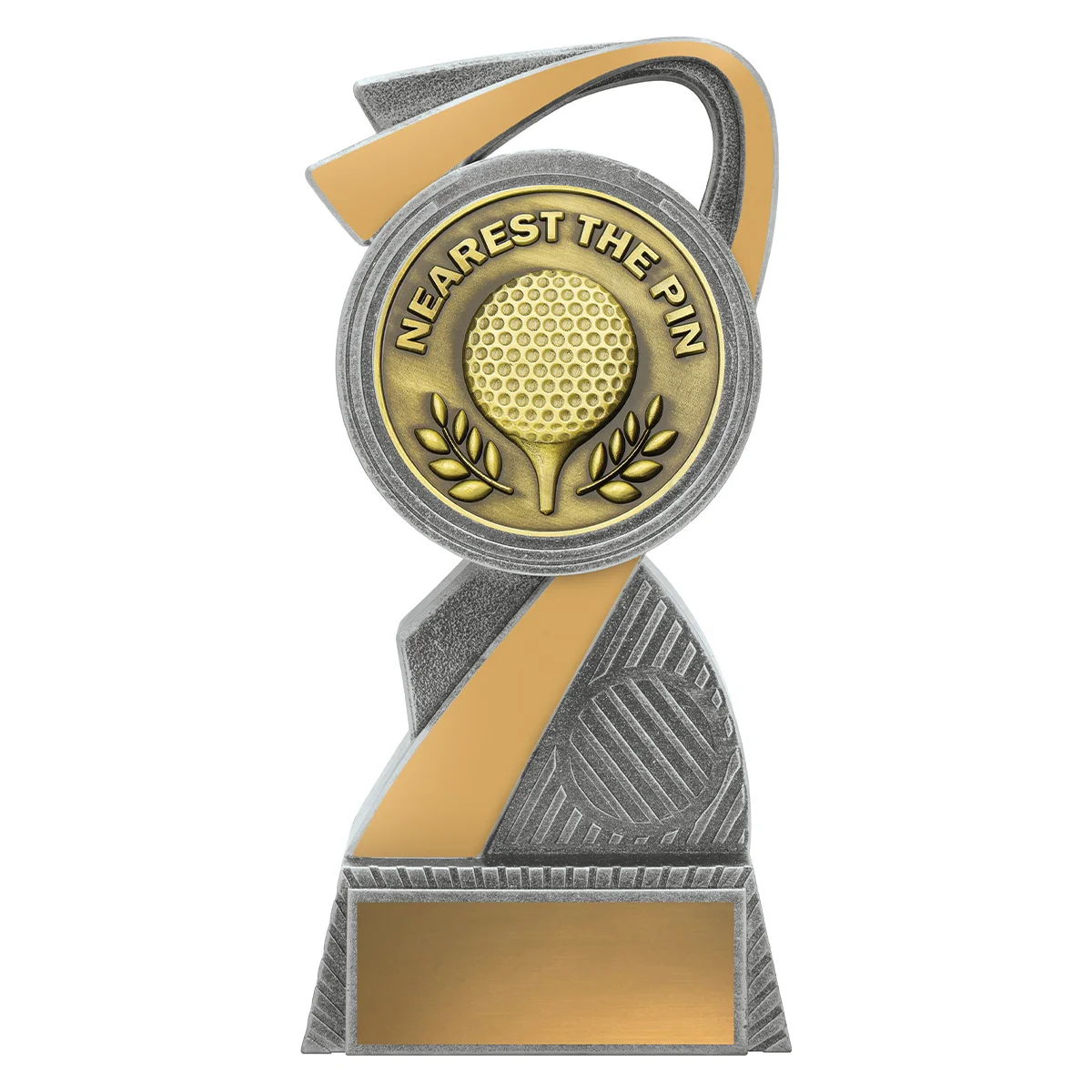 Silver / gold arclight gold - nearest the pin with plastic / metal construction
