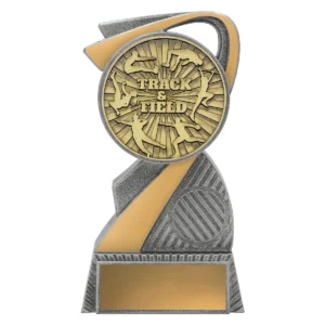 Silver & gold arclight gold - track & field with plastic / metal construction
