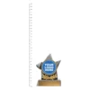 argo trophy next to ruler