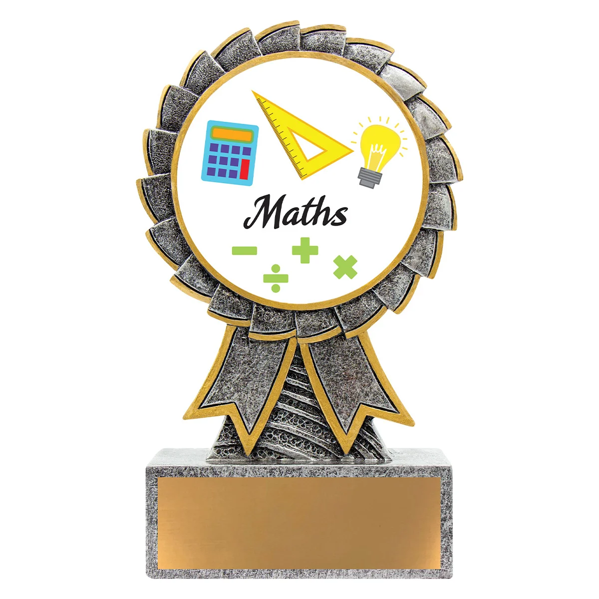 Silver aster - maths with resin construction