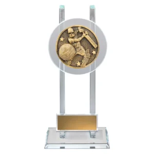 Gold batting spartan glass with glass construction