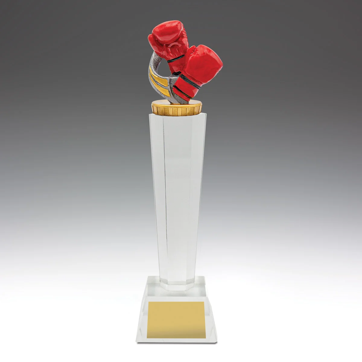 Boxing crystal with crystal construction