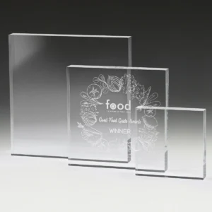 Capture square with acrylic construction