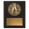 Black challenge plaque - ballet with timber construction