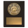 Black challenge plaque - duck with timber construction