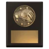 Black challenge plaque - mma with timber construction
