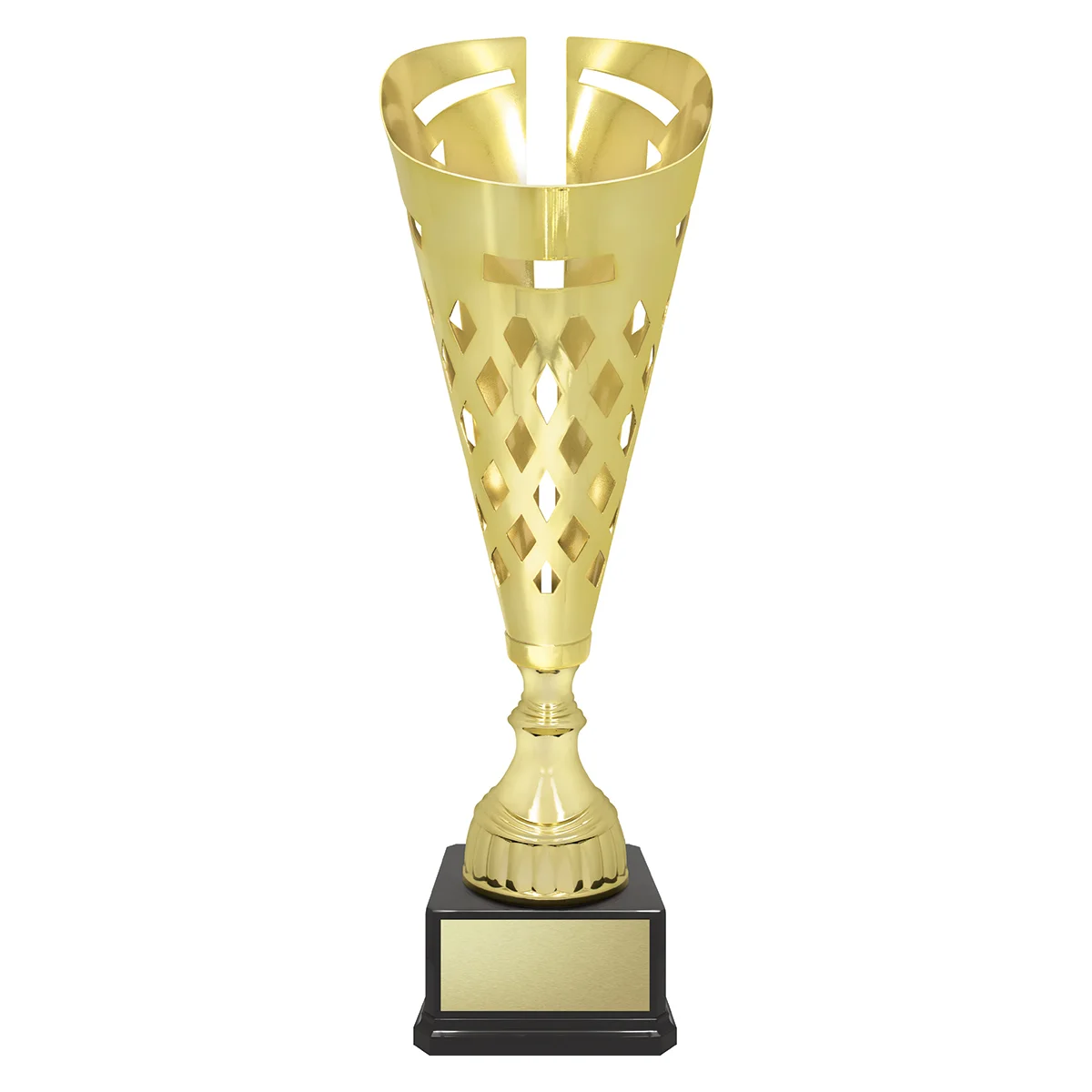 Gold claymore with plastic / metal / marble construction