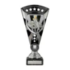Gunmetal / black cobra cup-art with plastic / marble construction