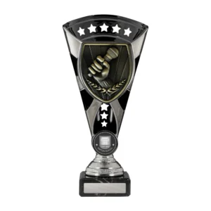 Gunmetal / black cobra cup-public speaking with plastic / marble construction