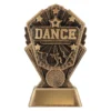 Gold cosmos - dance with resin construction